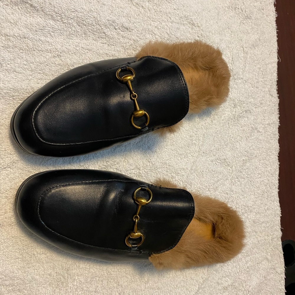 Gucci sandals princetown black. Size 37